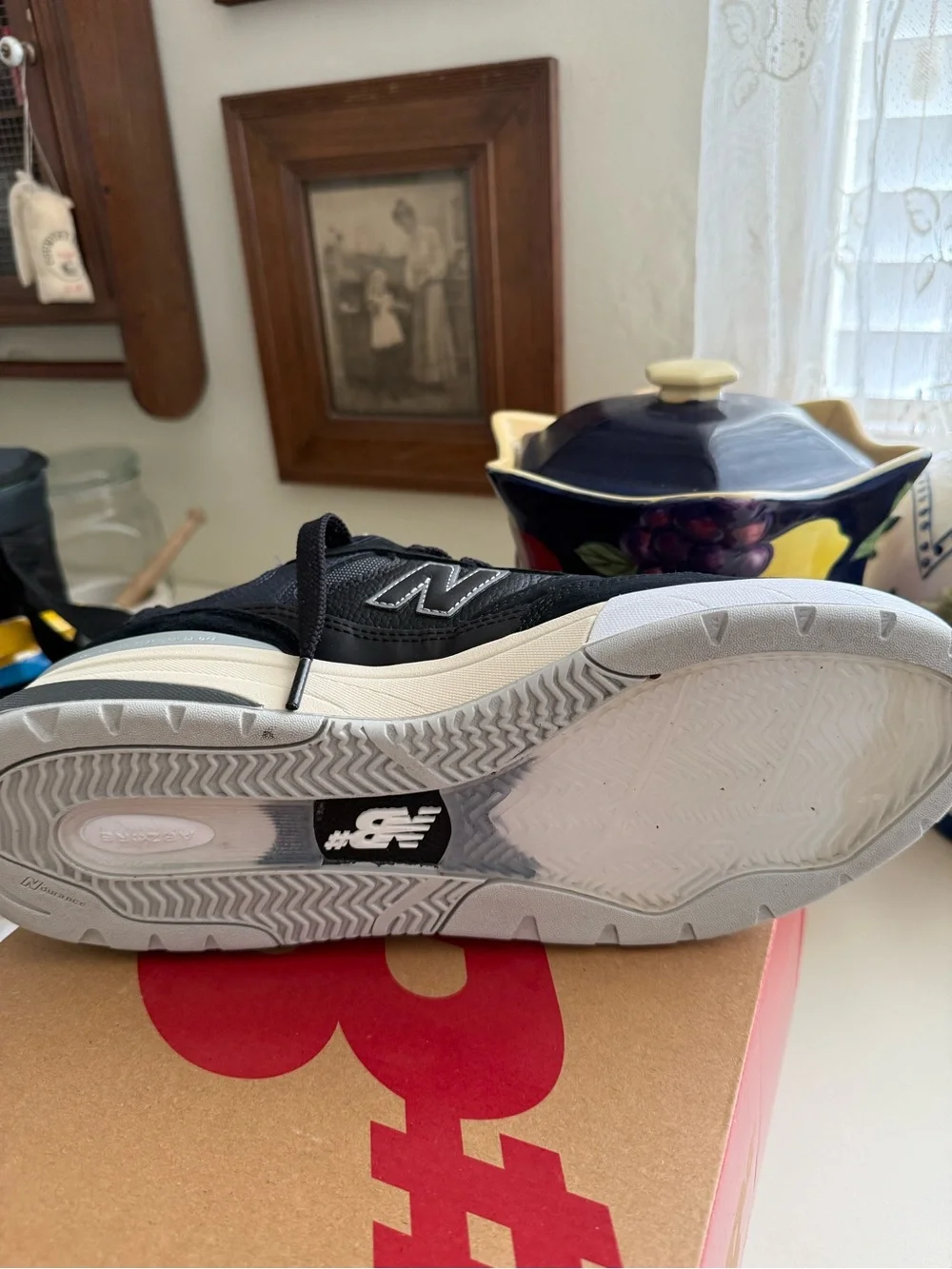 New Balance Black and Gray Andrew Reynolds 993-Style Men's Sneaker